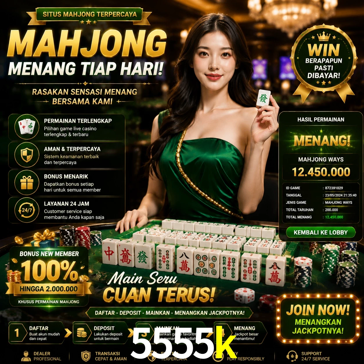 Cashback VIP 5555k - reembolso semanal
